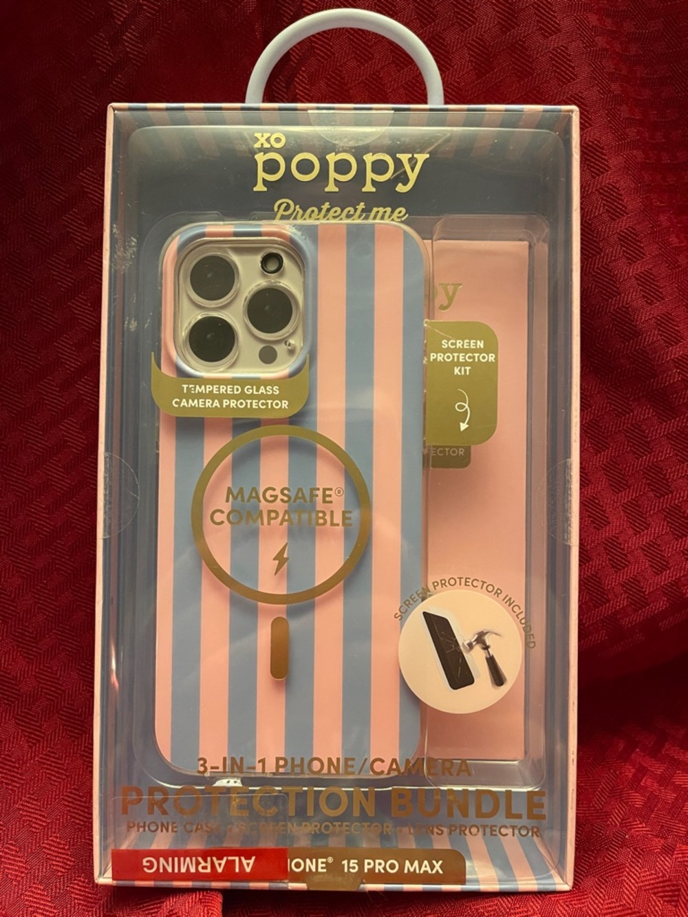 XO Poppy MagSafe-Compatible iPhone Case for iPhone 15 Pro Max